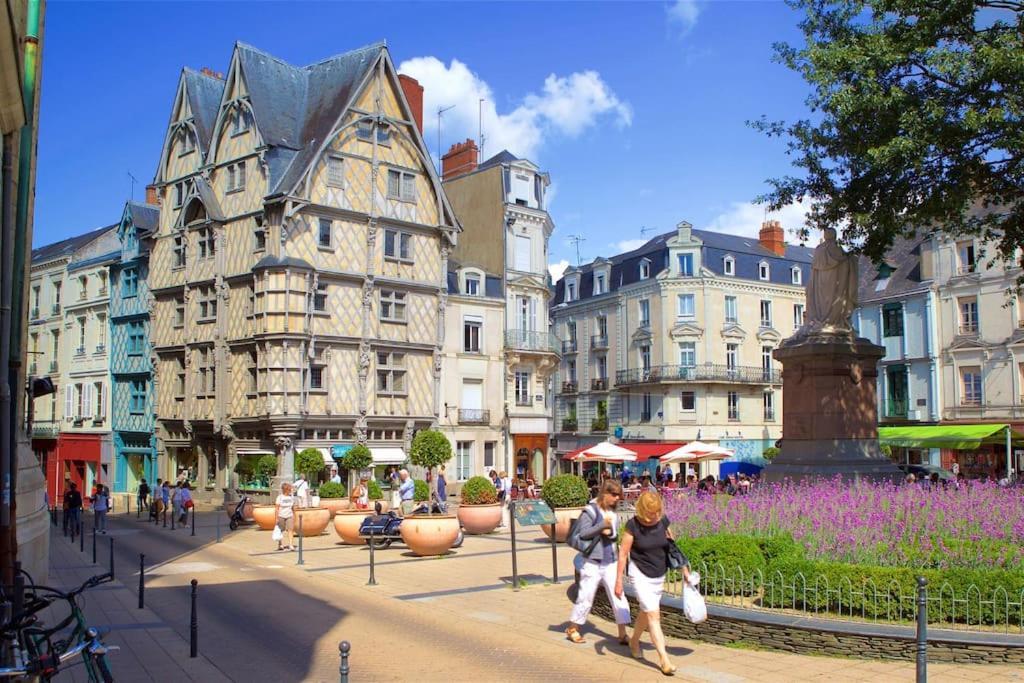 Angers Centre- Gare - Chateau - Duplex 2 Chambres Exterior foto
